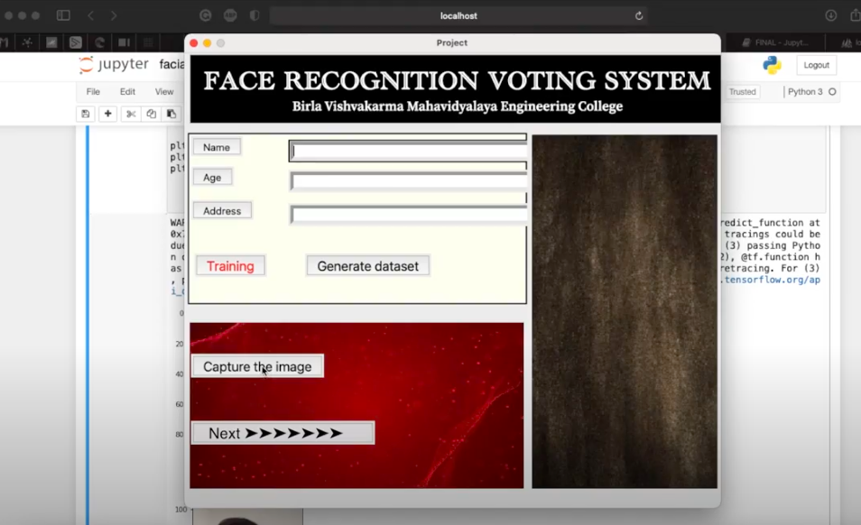 Project Poster: Facial Recognition Voting System